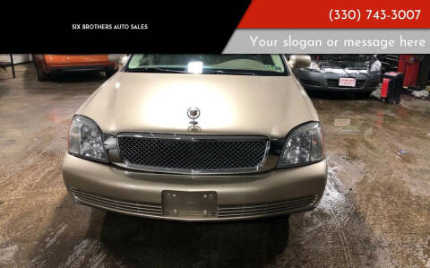 2005 Cadillac DeVille for sale at Six Brothers Mega Lot in Youngstown OH