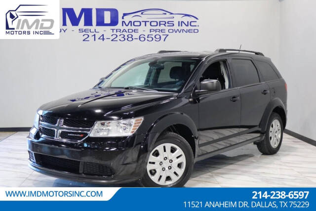 2018 Dodge Journey for sale at IMD MOTORS, INC in Dallas, TX