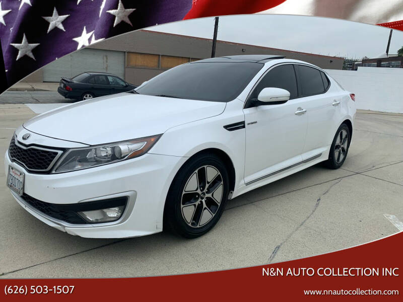 2013 Kia Optima Hybrid for sale at n&n auto collection inc in Pasadena CA