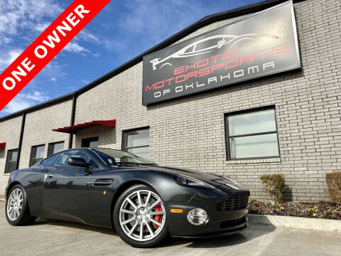 2006 Aston Martin V12 Vanquish for sale at Exotic Motorsports of Oklahoma in Edmond OK