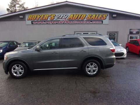 2011 Dodge Durango for sale at ROYERS 219 AUTO SALES in Dubois PA
