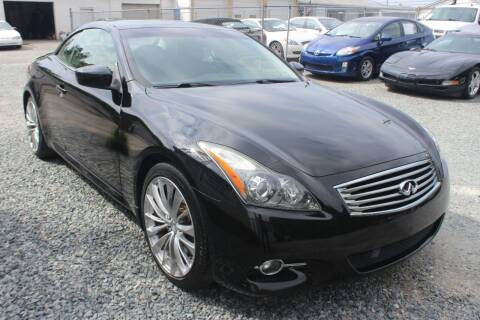 2013 Infiniti G37 Convertible for sale at Drive Auto Sales in Matthews NC