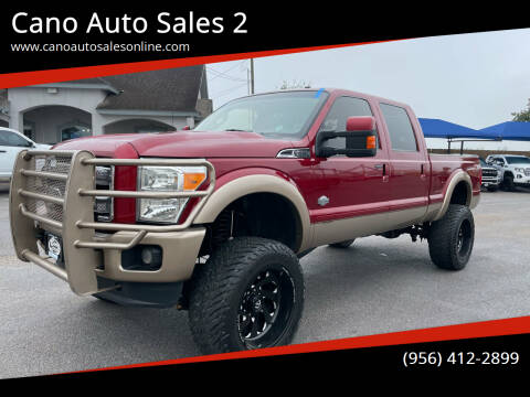 2014 Ford F-250 Super Duty for sale at Cano Auto Sales 2 in Harlingen TX