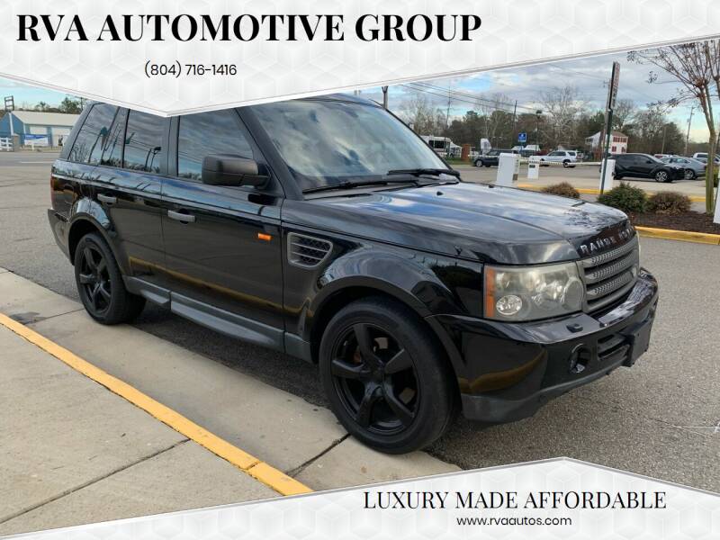 2008 Land Rover Range Rover Sport for sale at RVA Automotive Group in Richmond VA