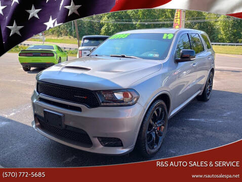 2019 Dodge Durango for sale at R&S Auto Sales & SERVICE in Linden PA