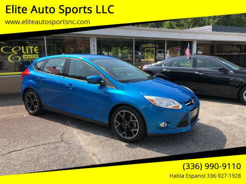 2012 Ford Focus for sale at Elite Auto Sports LLC in Wilkesboro NC