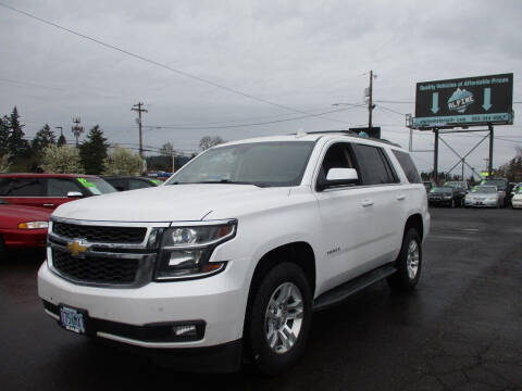 2016 Chevrolet Tahoe for sale at ALPINE MOTORS in Milwaukie OR