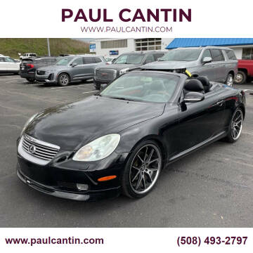2003 Lexus SC 430 for sale at PAUL CANTIN in Fall River MA