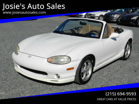 2000 Mazda MX-5 Miata for sale at Josie's Auto Sales in Gilbertsville PA