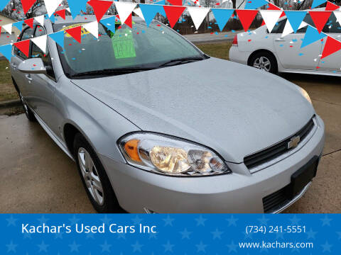 2010 Chevrolet Impala for sale at Kachar's Used Cars Inc in Monroe MI