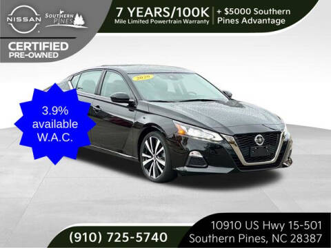 2020 Nissan Altima for sale at PHIL SMITH AUTOMOTIVE GROUP - Pinehurst Nissan Kia in Southern Pines NC