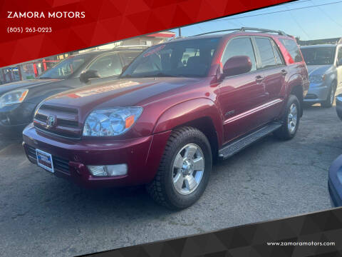 2005 Toyota 4Runner for sale at ZAMORA MOTORS in Oxnard CA