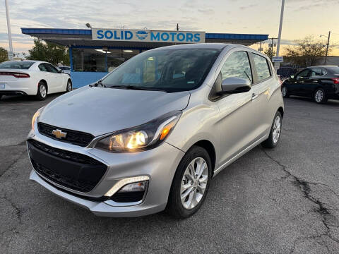 2021 Chevrolet Spark for sale at SOLID MOTORS LLC in Garland TX
