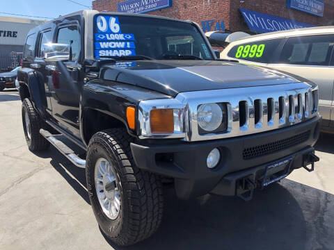 2006 HUMMER H3 for sale at WILSON MOTORS in Stockton CA