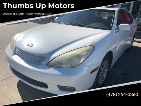 2003 Lexus ES 300 for sale at AMG Motors of Ashburn in Ashburn GA