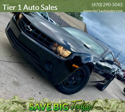 2013 Chevrolet Camaro for sale at Tier 1 Auto Sales in Gainesville GA