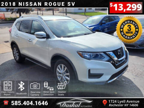 2018 Nissan Rogue for sale at Daskal Auto LLC in Rochester NY