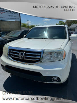 2012 Honda Pilot for sale at Motor Cars of Bowling Green in Bowling Green KY