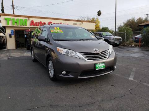 2012 Toyota Sienna for sale at THM Auto Center Inc. in Sacramento CA