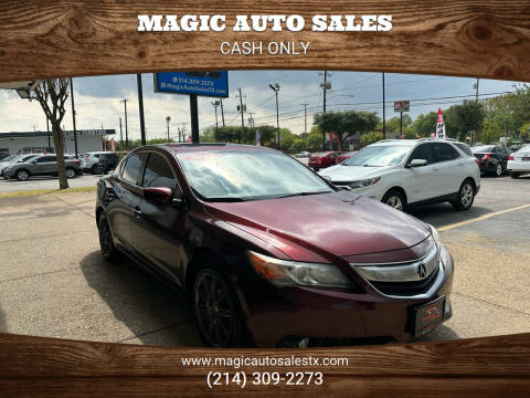 2015 Acura ILX for sale at Magic Auto Sales - Cash Cars in Dallas TX