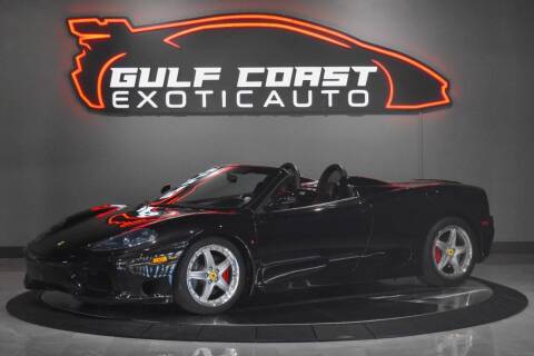 2004 Ferrari 360 Spider for sale at Gulf Coast Exotic Auto in Gulfport MS