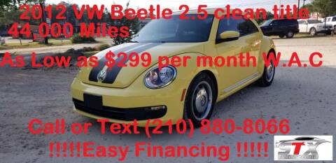 2012 Volkswagen Beetle for sale at STX Auto Group in San Antonio TX