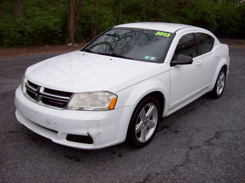 2013 Dodge Avenger for sale at Clift Auto Sales in Annville PA