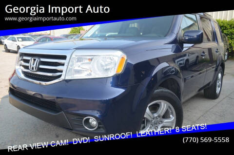 2013 Honda Pilot for sale at Georgia Import Auto in Alpharetta GA