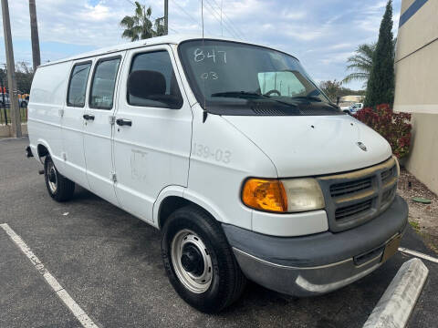 2003 Dodge Ram Van for sale at IMAX AUTO SALES in Tampa FL