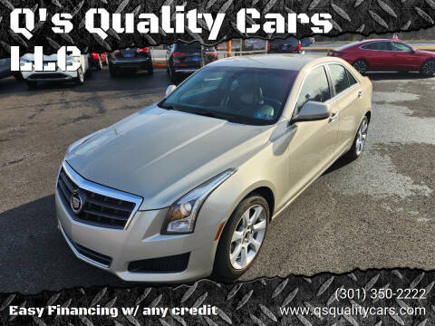 2013 Cadillac ATS for sale at Q's Quality Cars LLC in Capitol Heights MD