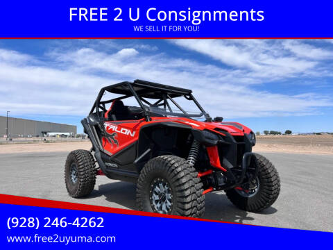 2021 Honda Talon for sale at FREE 2 U Consignments in Yuma AZ