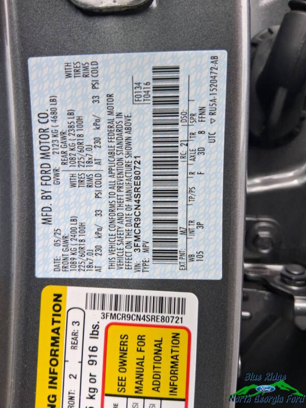 2025 Ford Bronco Sport Outer Banks