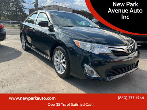 2014 Toyota Camry for sale at New Park Avenue Auto Inc in Hartford CT