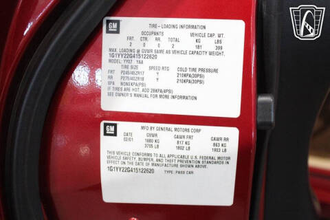 2001 Chevrolet Corvette