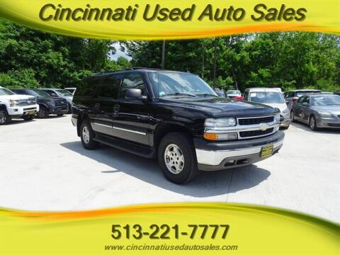 2005 Chevrolet Suburban for sale at Cincinnati Used Auto Sales in Cincinnati OH