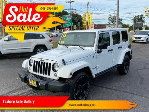 2015 Jeep Wrangler Unlimited for sale at Foxboro Auto Gallery in Foxboro MA