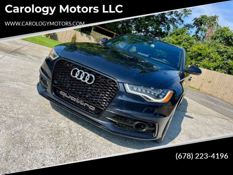 2012 Audi A6 for sale at Carology Motors LLC in Marietta GA