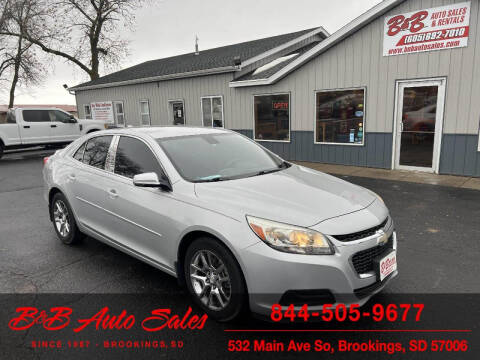 2014 Chevrolet Malibu for sale at B & B Auto Sales in Brookings SD
