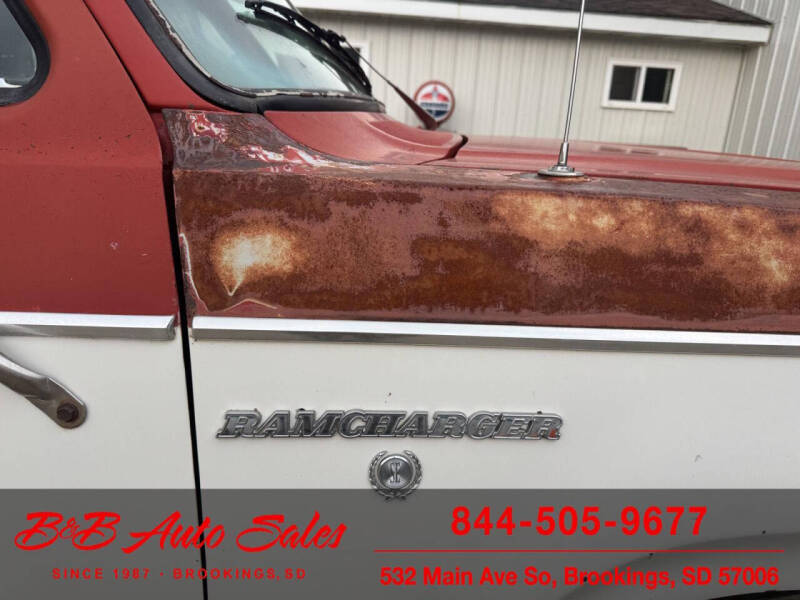 1979 Dodge Ramcharger