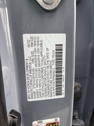 2023 Honda Ridgeline RTL-E