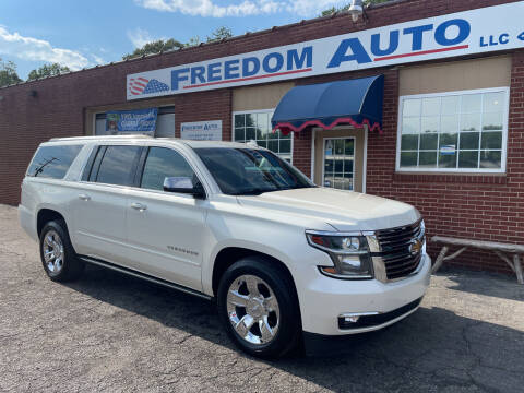 2015 Chevrolet Suburban for sale at FREEDOM AUTO LLC in Wilkesboro NC