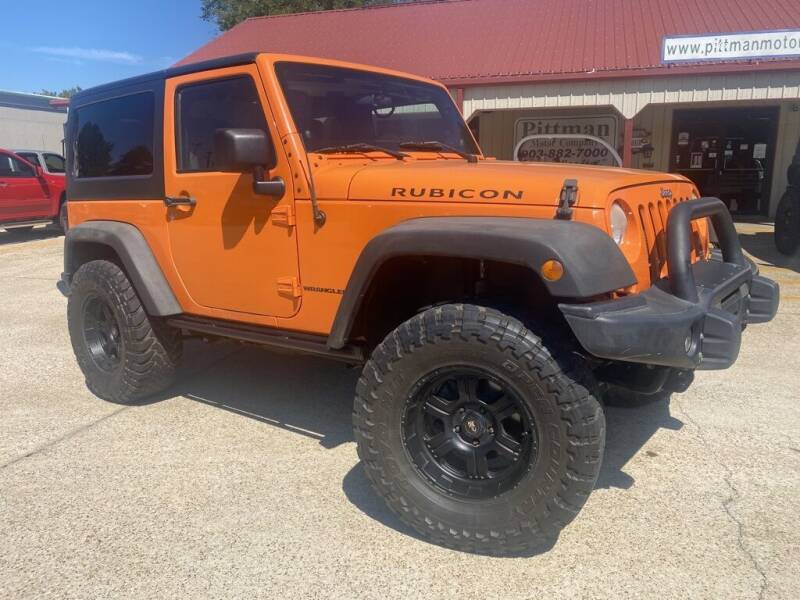 2012 Jeep Wrangler for sale at PITTMAN MOTOR CO in Lindale TX