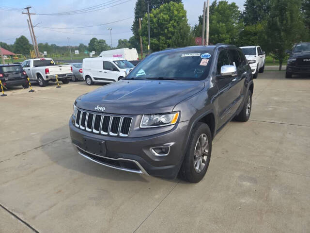 2016 Jeep Grand Cherokee for sale at Dave Warren Used Car Super Center in Westfield, NY