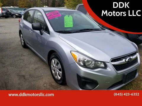 2014 Subaru Impreza for sale at DDK Motors LLC in Rock Hill NY