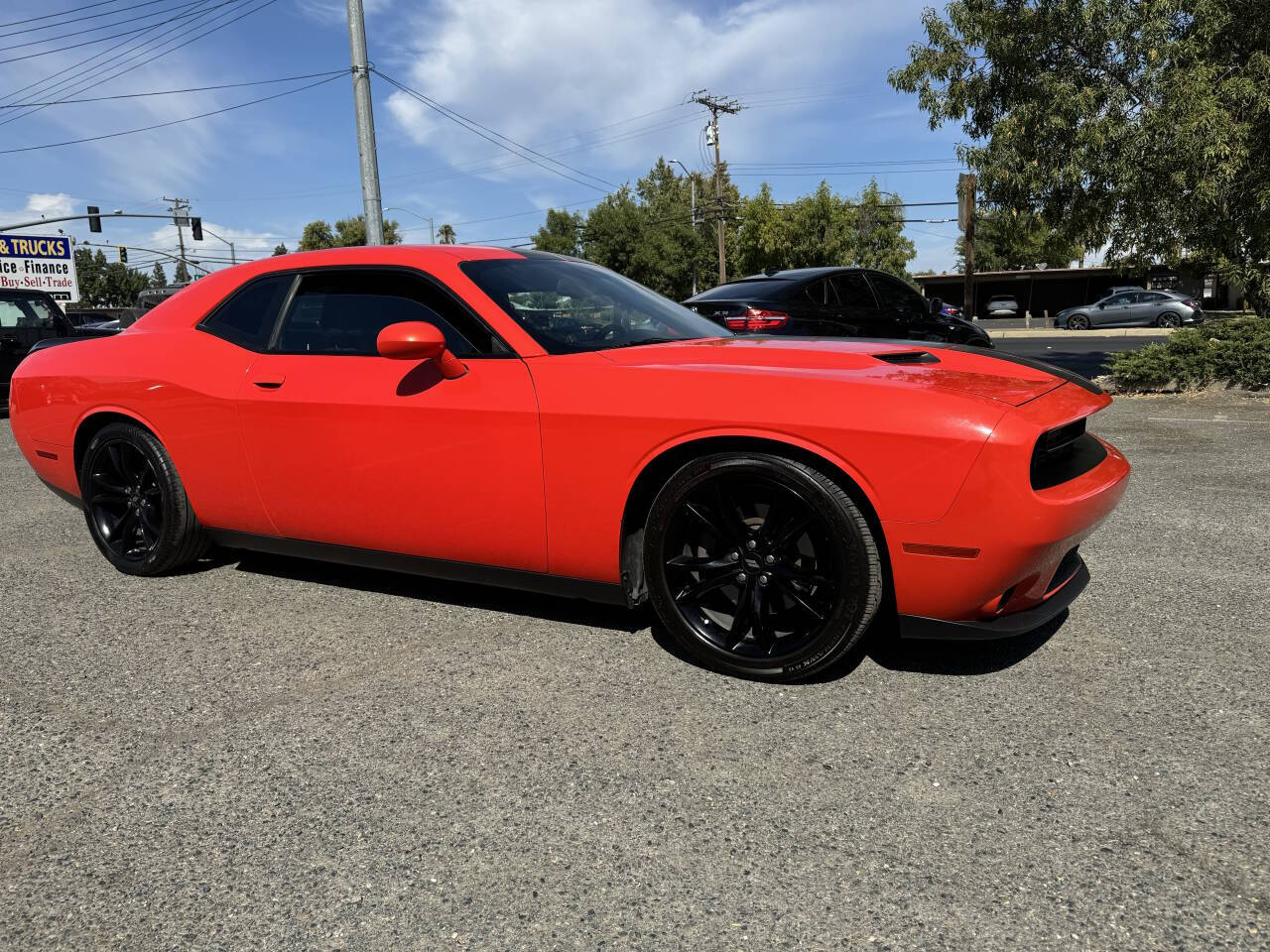 Orange 2017 Dodge Challenger SXT Plus SXT Plus 2dr Coupe 2