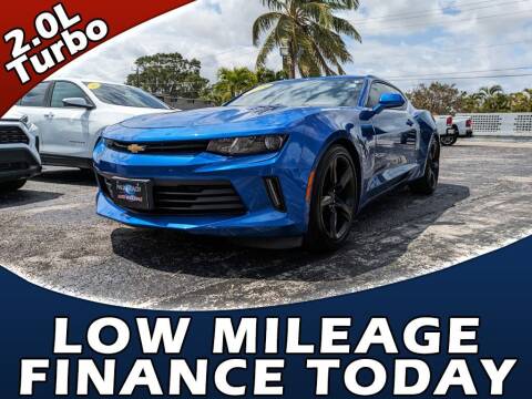 2018 Chevrolet Camaro for sale at Palm Beach Auto Wholesale in Lake Park FL