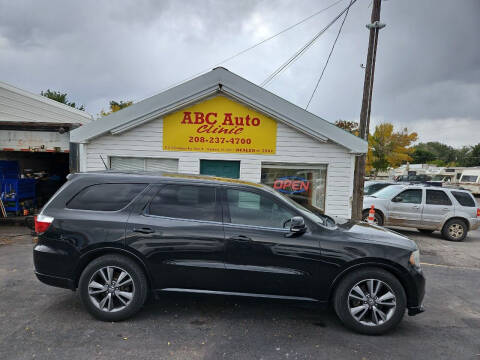 2013 Dodge Durango for sale at ABC AUTO CLINIC CHUBBUCK in Chubbuck ID