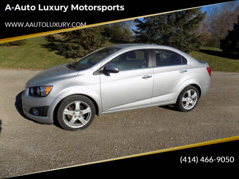 2016 Chevrolet Sonic for sale at A-Auto Luxury Motorsports in Milwaukee WI