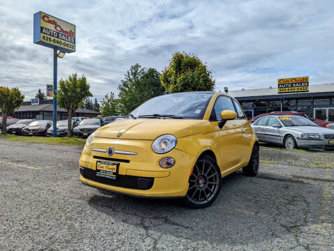 2012 FIAT 500 for sale at Car Craft Auto Sales in Lynnwood WA