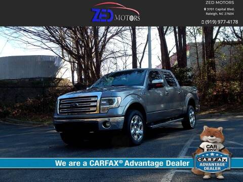 2014 Ford F-150 for sale at Zed Motors in Raleigh NC